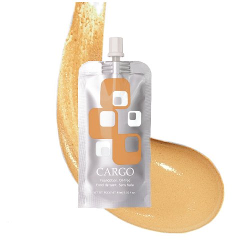 Cargo Liquid Foundation Pouch - Oil Free - F70 - 1.36 fl oz Cargo on white background