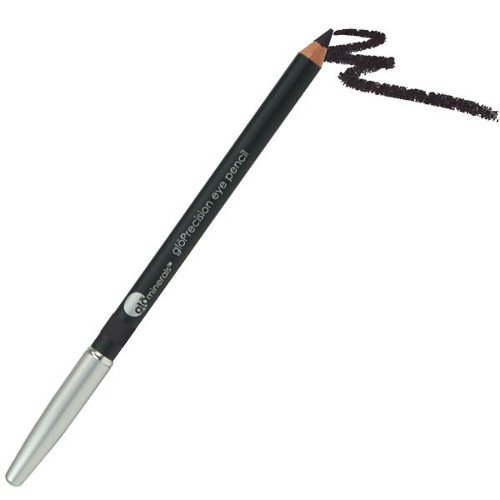gloMinerals Precision Eye Pencil - Black on white background