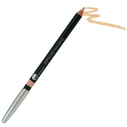 gloMinerals Precision Eye Pencil - Black on white background