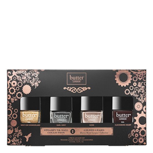 butter LONDON Guilded Gears Set (Limited Edition), 4 Pieces