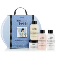 philosophy Here Comes The Bride Gift Set, 4 pieces