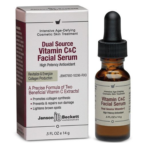 Janson Beckett AlphaDerma Vitamin C Facial Serum, 14g/0.50 fl oz