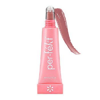 Perfekt Lip Perfection Gel - Melrose (Rosy Nude) on white background