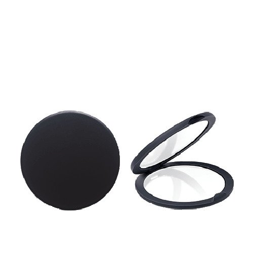 Free Gift with purchase of $120 Products: Round Double Mirrored Compact, Matte Black