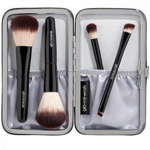 gloMinerals Petite Brush Set Limited Time Collection, 4 pieces