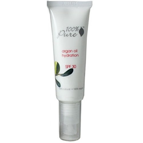 100% Pure Organic Argan Oil Facial Moisturizer SPF 30, 50ml/1.7 fl oz