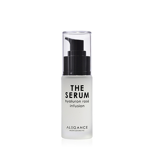 Alex Cosmetics The Serum Hyaluron Rose Infusion on white background