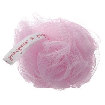 Free Gift with purchase of $120 Products: Principessa Beauty Pink Principessa Shower Pouf