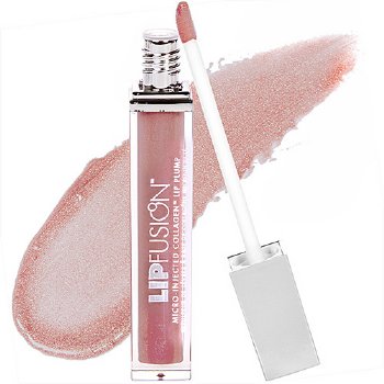 Fusion Beauty LipFusion Micro-Collagen Lip Plump Color Shine- Sugar, 0.29oz/8.22 g Fusion Beauty on white background