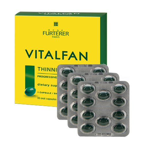 Rene Furterer Vitalfan Dietary Supplement - Progressive on white background