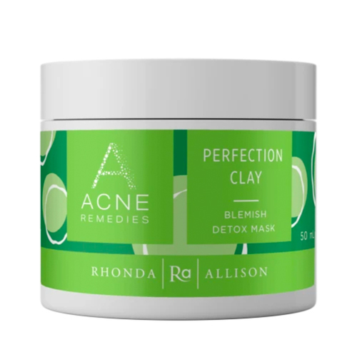 Rhonda Allison Acne Remedies Perfection Clay on white background