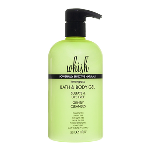 Whish Bath and Body Gel - Lemongrass, 390ml/13 fl oz