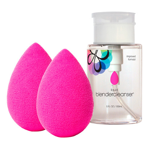 Beautyblender Two.BB.Clean on white background