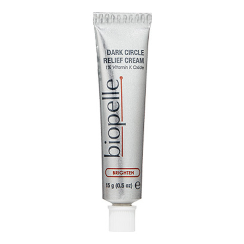 Biopelle Dark Circle Relief Cream (1% Vitamin K Oxide) on white background