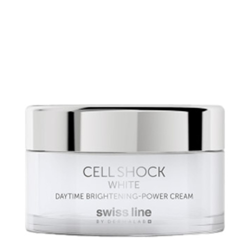 Swiss Line Cell Shock Daytime Brightening Power Cream on white background