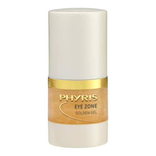 Phyris Golden Eye Gel on white background