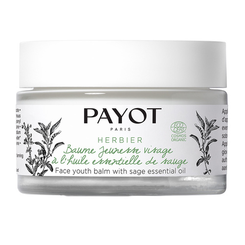 Payot Herbier Face Youth Balm on white background