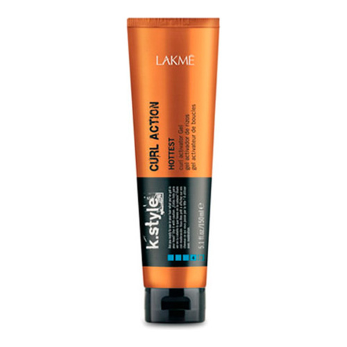 LAKME  Hottest Curl Action Activator Gel on white background