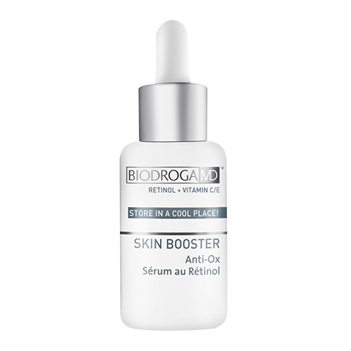 Biodroga MD Skin Booster Anti-Ox Retinol and Vitamin C Serum on white background