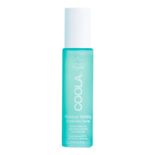 Coola Makeup Setting Spray - Face SPF 30 on white background