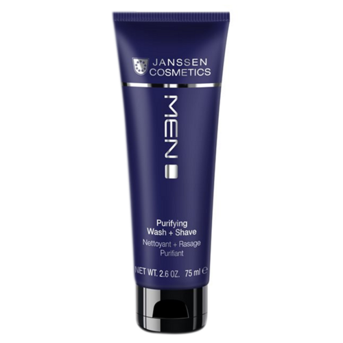Janssen Cosmetics Men Wash and Shave on white background