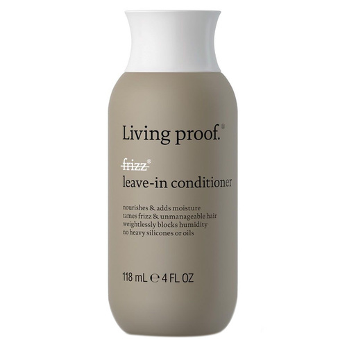 Living Proof No Frizz Leave-In Conditioner on white background
