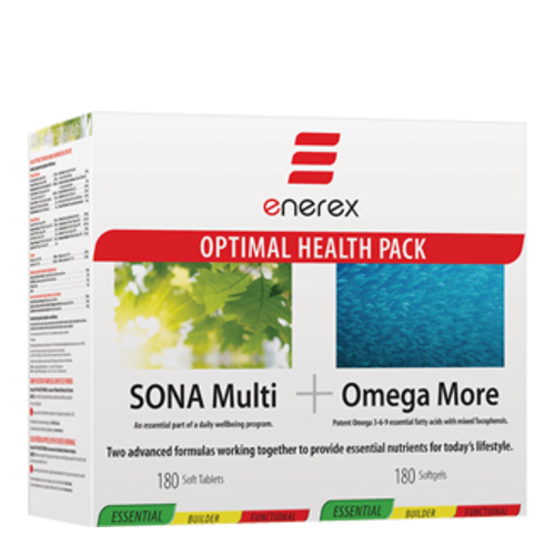 Enerex Optimal Health Pack, 180 capsules