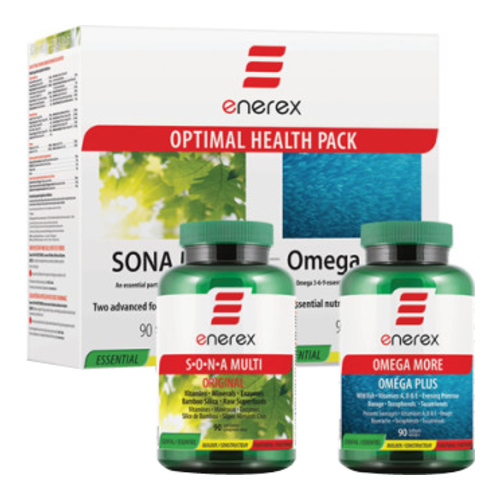 Enerex Optimal Health Pack, 90 capsules