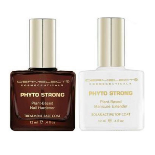 Dermelect Cosmeceuticals Phyto Strong Nail Kit Natural Nail Duo on white background