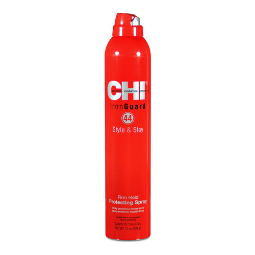 CHI 44 Style and Stay Firm Thermal Protection Spray on white background
