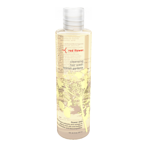 Red Flower Cleansing Hair Wash - French Lavender on white background