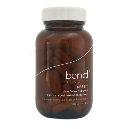 Bend Beauty Reset Liver Detox Support on white background