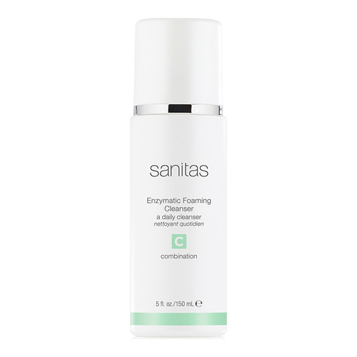Sanitas Enzymatic Foaming Cleanser on white background