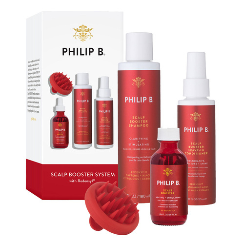 Philip B Botanical Scalp Booster System on white background