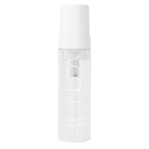 NUDA Self Tanning Water Mousse - Light to Medium on white background