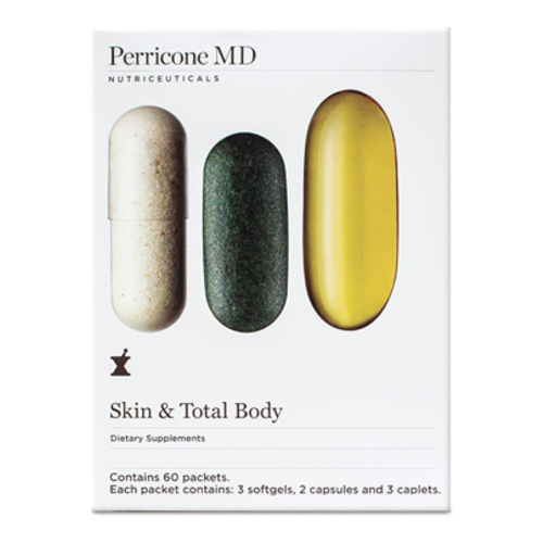 Perricone MD Skin and Total Body on white background