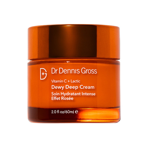 Dr Dennis Gross Vitamin C + Lactic Dewy Deep Cream on white background