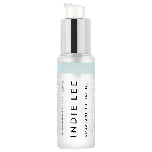 Indie Lee Squalane Facial Oil on white background