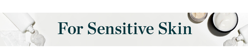 For Sensitive Skin Banner