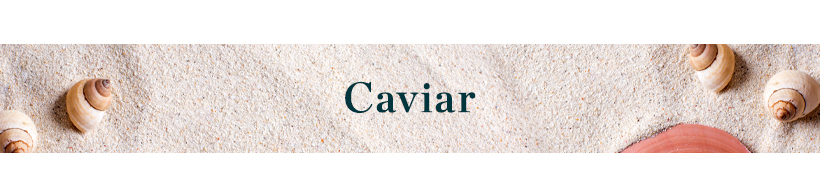 Caviar Banner