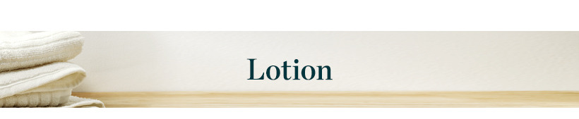 Lotion Banner