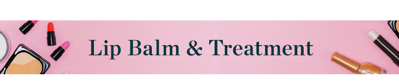 Lip Balm & Treatment Banner