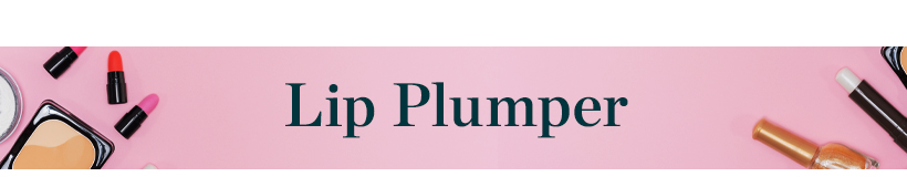Lip Plumper Banner