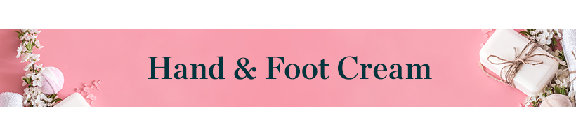 Hand & Foot Cream Banner