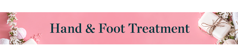 Hand & Foot Treatment Banner