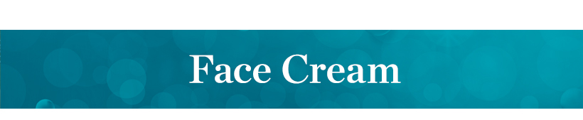 Face Cream Banner