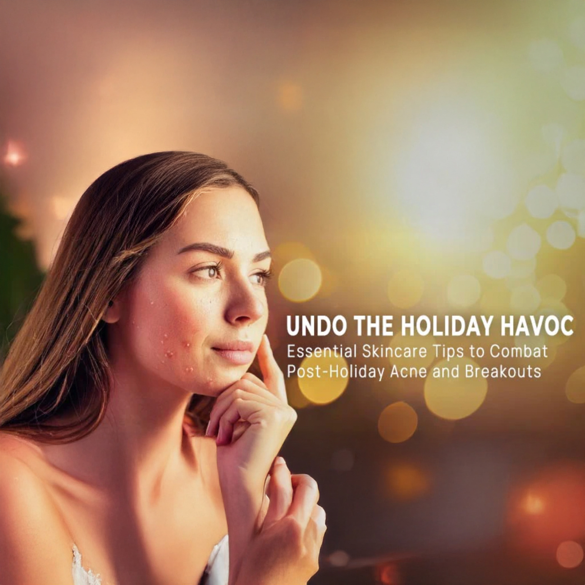Undo the Holiday Havoc: Essential Skincare Tips to Combat Post-Holiday Acne and Breakouts banner
