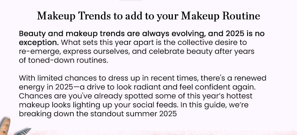 Makeup Trends to add to your Makeup Routine