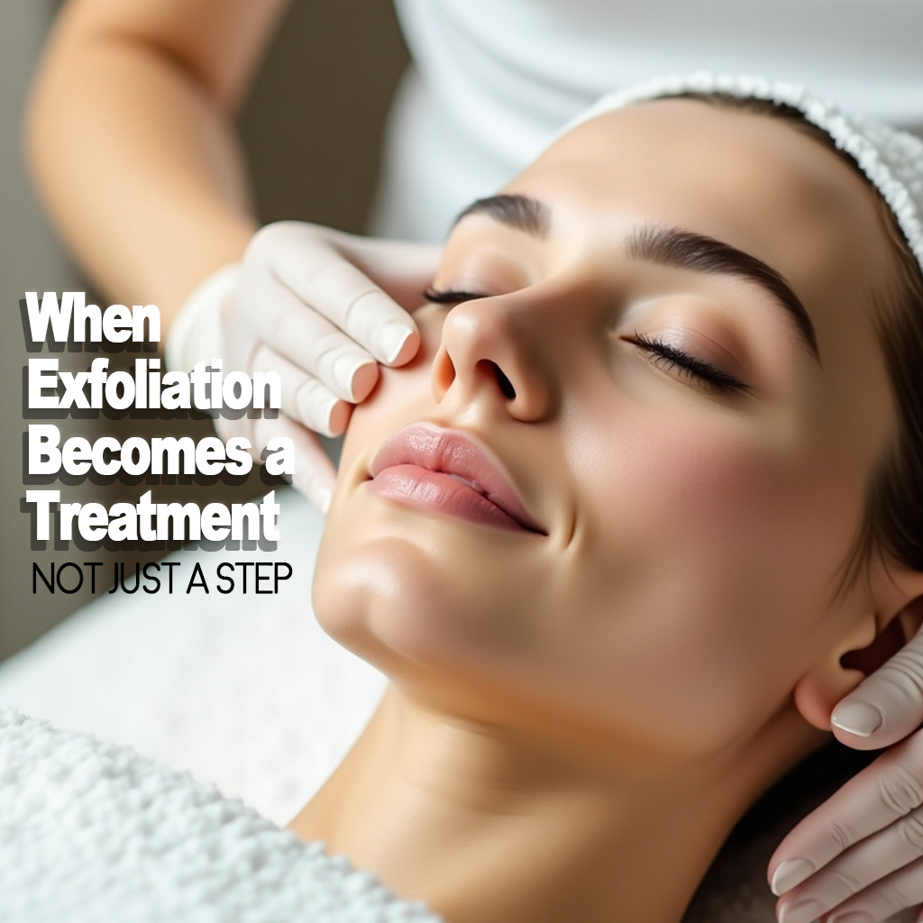 When Exfoliation Becomes a Treatment, Not Just a Step