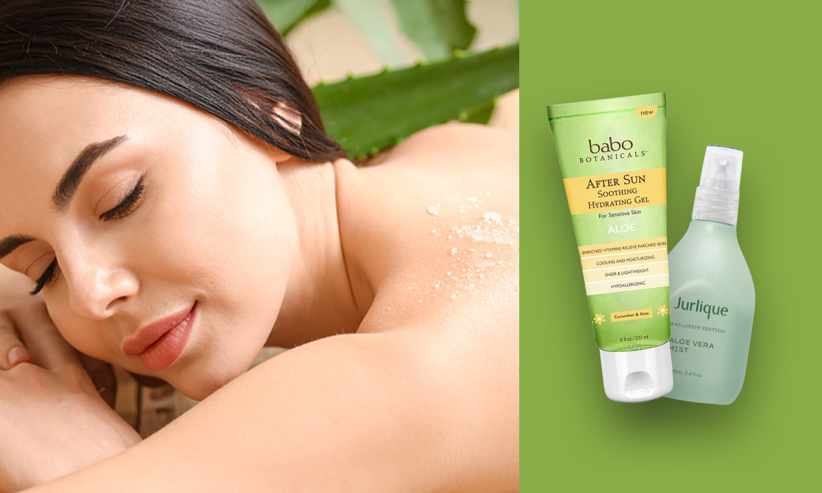 Aloe Vera: Nature’s Remedy for Sunburn Relief Banner
